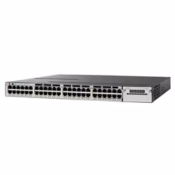 Cisco Catalyst WS-C3750X-24T-E, Géré, Gigabit Ethernet (10/100/1000), Grille de montage, 1U