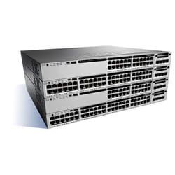 Cisco Catalyst WS-C3850-24P-S commutateur réseau Géré L3 Gigabit Ethernet (10/100/1000) Connexion Ethernet, supportant l'alimentation via ce port (PoE) Noir, Gris