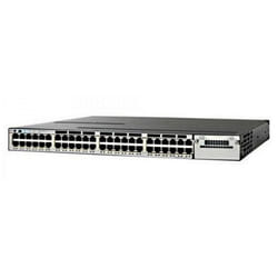 Cisco Catalyst WS-C3850-48P-S commutateur réseau Géré L3 Gigabit Ethernet (10/100/1000) Connexion Ethernet, supportant l'alimentation via ce port (PoE) Noir, Gris