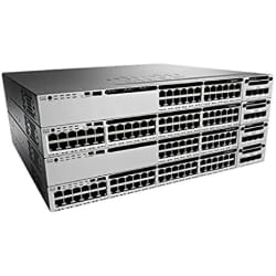 Cisco Catalyst WS-C3850-48T-S commutateur réseau Géré L3 Gigabit Ethernet (10/100/1000) Noir, Gris