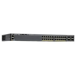 Cisco Small Business 2960-X Géré L2/L3 Gigabit Ethernet (10/100/1000) Connexion Ethernet, supportant l'alimentation via ce port (PoE) 1U Noir