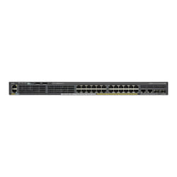 Cisco Catalyst WS-C2960X-24PSQ-L commutateur réseau Géré L2 Gigabit Ethernet (10/100/1000) Connexion Ethernet, supportant l'alimentation via ce port (PoE) Noir