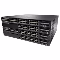 Cisco Catalyst WS-C3650-48FD-S commutateur réseau Géré L3 Gigabit Ethernet (10/100/1000) Connexion Ethernet, supportant l'alimentation via ce port (PoE) 1U Noir