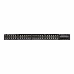 Cisco Catalyst WS-C3650-48PS-L commutateur réseau Géré L3 Gigabit Ethernet (10/100/1000) Connexion Ethernet, supportant l'alimentation via ce port (PoE) 1U Noir