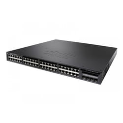 Cisco Catalyst WS-C3650-48FS-L commutateur réseau Géré L3 Gigabit Ethernet (10/100/1000) Connexion Ethernet, supportant l'alimentation via ce port (PoE) 1U Noir