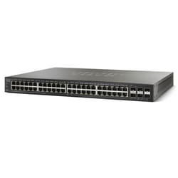 Cisco Small Business SG500X-48MP Géré L3 Gigabit Ethernet (10/100/1000) Connexion Ethernet, supportant l'alimentation via ce port (PoE) Noir