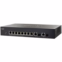 Cisco Small Business SF302-08PP, Géré, L3, Fast Ethernet (10/100), Connexion Ethernet, supportant l'alimentation via ce port  ...