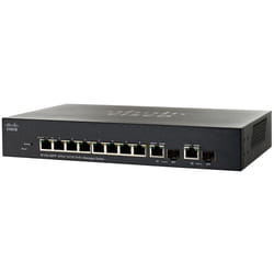 Cisco Small Business SF302-08PP Géré L3 Fast Ethernet (10/100) Connexion Ethernet, supportant l'alimentation via ce port (PoE) Noir