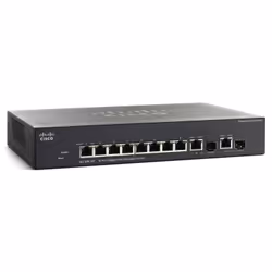 Cisco Small Business SG300-10MPP, Géré, L3, Gigabit Ethernet (10/100/1000), Connexion Ethernet, supportant l'alimentation via ...