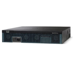 Cisco 2921 Routeur connecté Gigabit Ethernet Noir