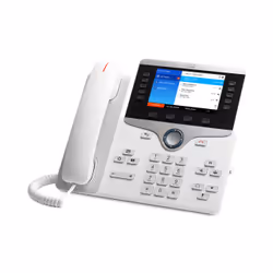 Cisco 8851, Téléphone IP, Noir, Combiné filaire, Sur bureau/mural, Numérique, 12,7 cm (5")