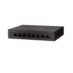 Cisco Small Business SF110D-08HP Non-géré L2 Fast Ethernet (10/100) Connexion Ethernet, supportant l'alimentation via ce port (PoE) Noir