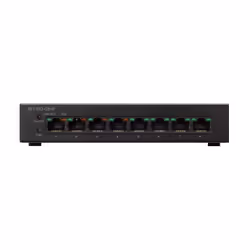 Cisco Small Business SF110D-08HP Non-géré L2 Fast Ethernet (10/100) Connexion Ethernet, supportant l'alimentation via ce port (PoE) Noir