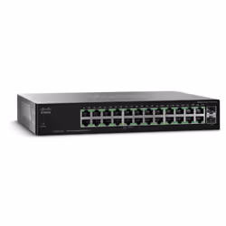Cisco SG112-24, Non-géré, L2, Gigabit Ethernet (10/100/1000), Full duplex, Grille de montage, 1U