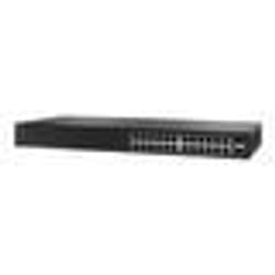 Cisco Small Business SG110-24HP Non-géré L2 Gigabit Ethernet (10/100/1000) Connexion Ethernet, supportant l'alimentation via ce port (PoE) 1U Noir