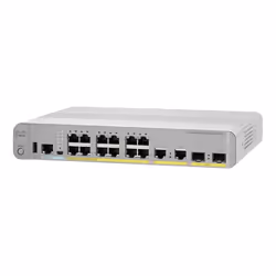 Cisco WS-C3560CX-12PD-S, Géré, Gigabit Ethernet (10/100/1000), Full duplex, Connexion Ethernet, supportant l'alimentation via ...
