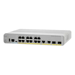 Cisco WS-C3560CX-12PD-S commutateur réseau Géré Gigabit Ethernet (10/100/1000) Connexion Ethernet, supportant l'alimentation via ce port (PoE) Blanc