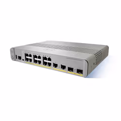 Cisco WS-C3560CX-8PC-S, Géré, Gigabit Ethernet (10/100/1000), Full duplex, Connexion Ethernet, supportant l'alimentation via  ...