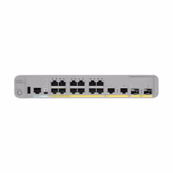 Cisco WS-C3560CX-8PC-S commutateur réseau Géré Gigabit Ethernet (10/100/1000) Connexion Ethernet, supportant l'alimentation via ce port (PoE) Blanc