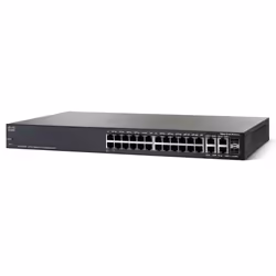 Cisco SG350-28P, Géré, L3, Gigabit Ethernet (10/100/1000), Connexion Ethernet, supportant l'alimentation via ce port (PoE)