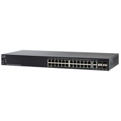 Cisco SG350-28 Géré L3 Gigabit Ethernet (10/100/1000) Noir