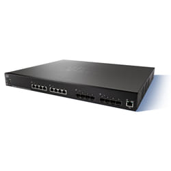 Cisco Small Business SG550XG-8F8T Géré L3 10G Ethernet (100/1000/10000) 1U Noir