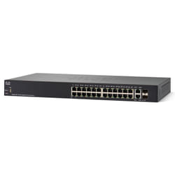 Cisco SG250-26P-K9-UK commutateur réseau Géré L3 Gigabit Ethernet (10/100/1000) Connexion Ethernet, supportant l'alimentation via ce port (PoE) 1U Noir