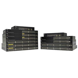 Cisco SF250-48HP-K9-EU commutateur réseau Géré L2 Fast Ethernet (10/100) Connexion Ethernet, supportant l'alimentation via ce port (PoE) Noir