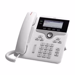 Cisco IP Phone 7821, Téléphone IP, Blanc, Combiné filaire, Polycarbonate, Sur bureau/mural, 2 lignes