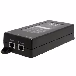 Cisco AIR-PWRINJ6=, Gigabit Ethernet, 10,100,1000 Mbit/s, IEEE 802.3at, Noir, 25 W, 1 pièce(s)