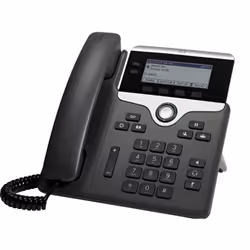 Cisco 7811, Téléphone IP, Noir, Argent, Combiné filaire, Polycarbonate, Sur bureau/mural, 1 lignes