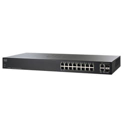 Cisco SG250-18 Géré L2/L3 Gigabit Ethernet (10/100/1000) 1U Noir