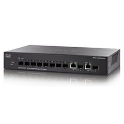 Cisco Small Business SG350-10SFP Géré L2/L3 1U Noir
