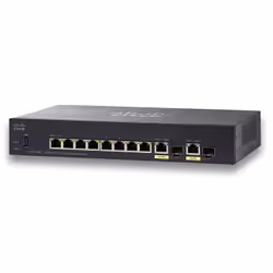 Cisco Small Business SF352-08P, Géré, L2/L3, Fast Ethernet (10/100), Connexion Ethernet, supportant l'alimentation via ce por ...