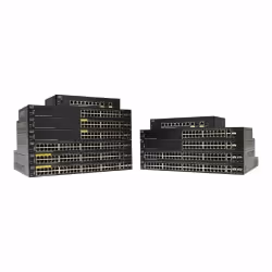 Cisco Small Business SG350-28SFP, Géré, L2/L3, Gigabit Ethernet (10/100/1000), Grille de montage, 1U