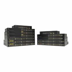 Cisco Small Business SG350-28SFP Géré L2/L3 Gigabit Ethernet (10/100/1000) 1U Noir