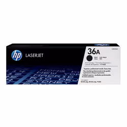 HP 36A toner LaserJet noir authentique, 2000 pages, Noir, 1 pièce(s)