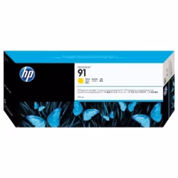 HP 91 cartouche d'encre à pigments jaune 775 ml, Rendement standard, Jaune, Encre à pigments, 775 ml, 1 pièce(s)