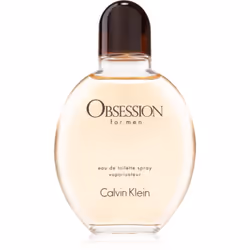 Calvin Klein Obsession For Men, Hommes, 125 ml, Flacon non réutilisable, Bergamote, Mandarin, Lavande, Myrrhe, Sage, Musc, Bo ...