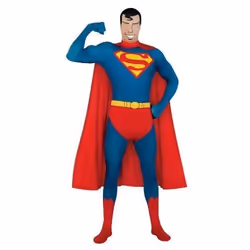 DÉGUISEMENT SECONDE PEAU SUPERMAN ™ ADULTE M