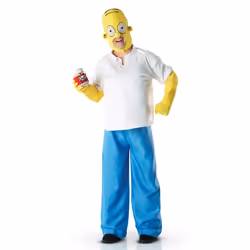 Déguisement adulte Homer Simpson de RUBIES - Taille standard - Licence Simpsons