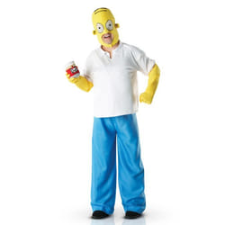 Déguisement adulte Homer Simpson de RUBIES - Taille standard - Licence Simpsons