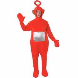 Déguisement adulte Po Teletubbies - RUBIES - Licence Teletubbies - Rouge - Intérieur