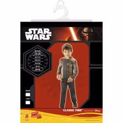 Rubie's Star Wars VII - Déguisement Classique Finn - Taille L, Noir, 400 mm, 240 g, CE