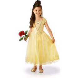 Déguisement luxe La Belle et la Bête - RUBIES - Belle - Jaune - Enfant - Disney Princesses