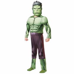 Déguisement Hulk Avengers pour enfant - modèle rembourré en mousse souple