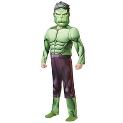 Déguisement Hulk Avengers pour enfant - modèle rembourré en mousse souple