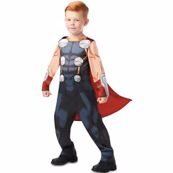 Déguisement classique Thor garçon - Marvel - Personnage Fiction - Gris - Polyester - Extérieur
