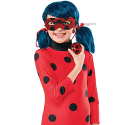Kit Ladybug Miraculous - RUBIES - Loup pailleté Yoyo Boucles doreilles - Rouge - Enfant 3+ ans