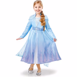 Déguisement Anna Frozen La Reine des Neiges 2 Luxe pour fille - RUBIES - Noir - 9 ans